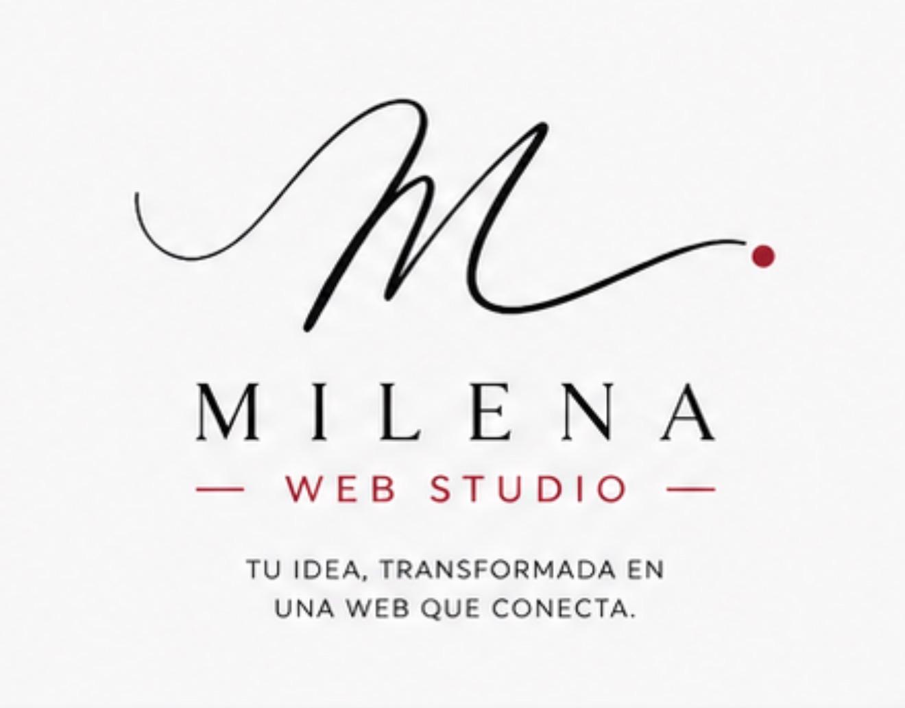 Logotipo de Milena Web Studio: tu idea transformada en una web que conecta